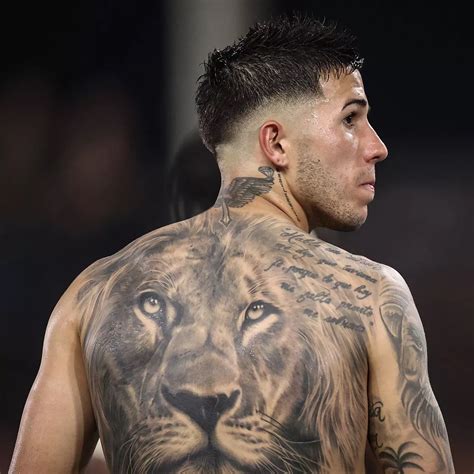 enzo fernandez tattoo back